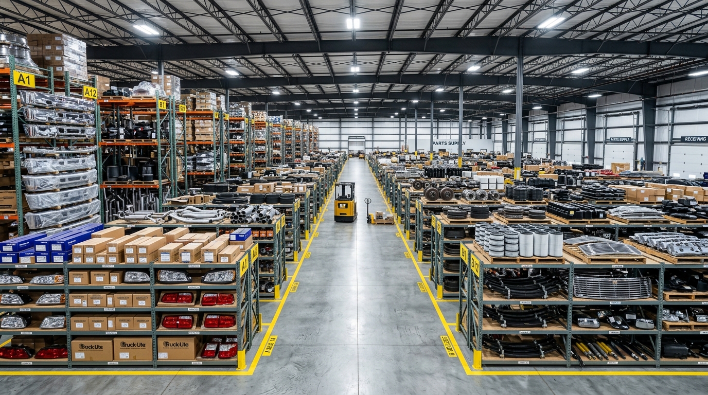 Almacén de refacciones Diesel Truck Center